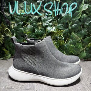 VIVAIA Urban Slip On Mesh Bootie Sneakers Womens Size 41 US 10 Gray Shoes